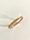 Rose Gold Luxury Bangle