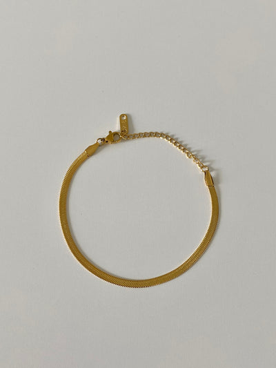 Herringbone Anklet Bracelet