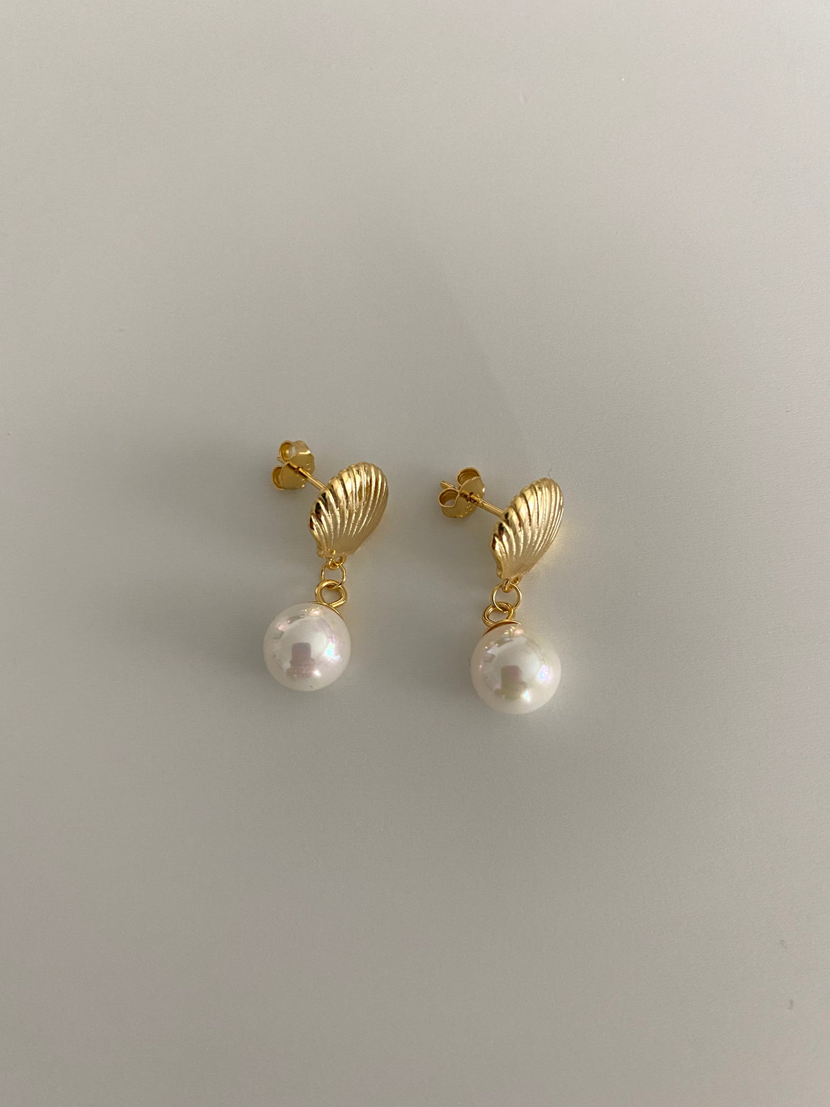 Pearl Necklace & Earring Set