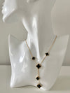 Black Onyx Charm Necklace