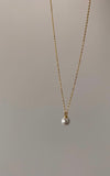 Gold Pearl Necklace