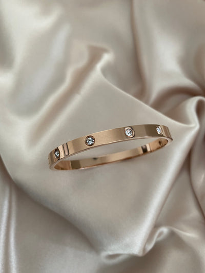 Rose Gold Luxury Bangle