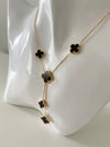 Black Onyx Charm Necklace