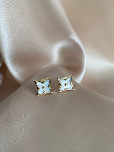 Blossom Flower Stud Earrings