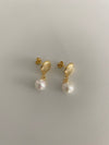 Shell Pearl Earrings