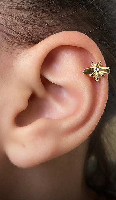 Bee Ear Cuff Earrings